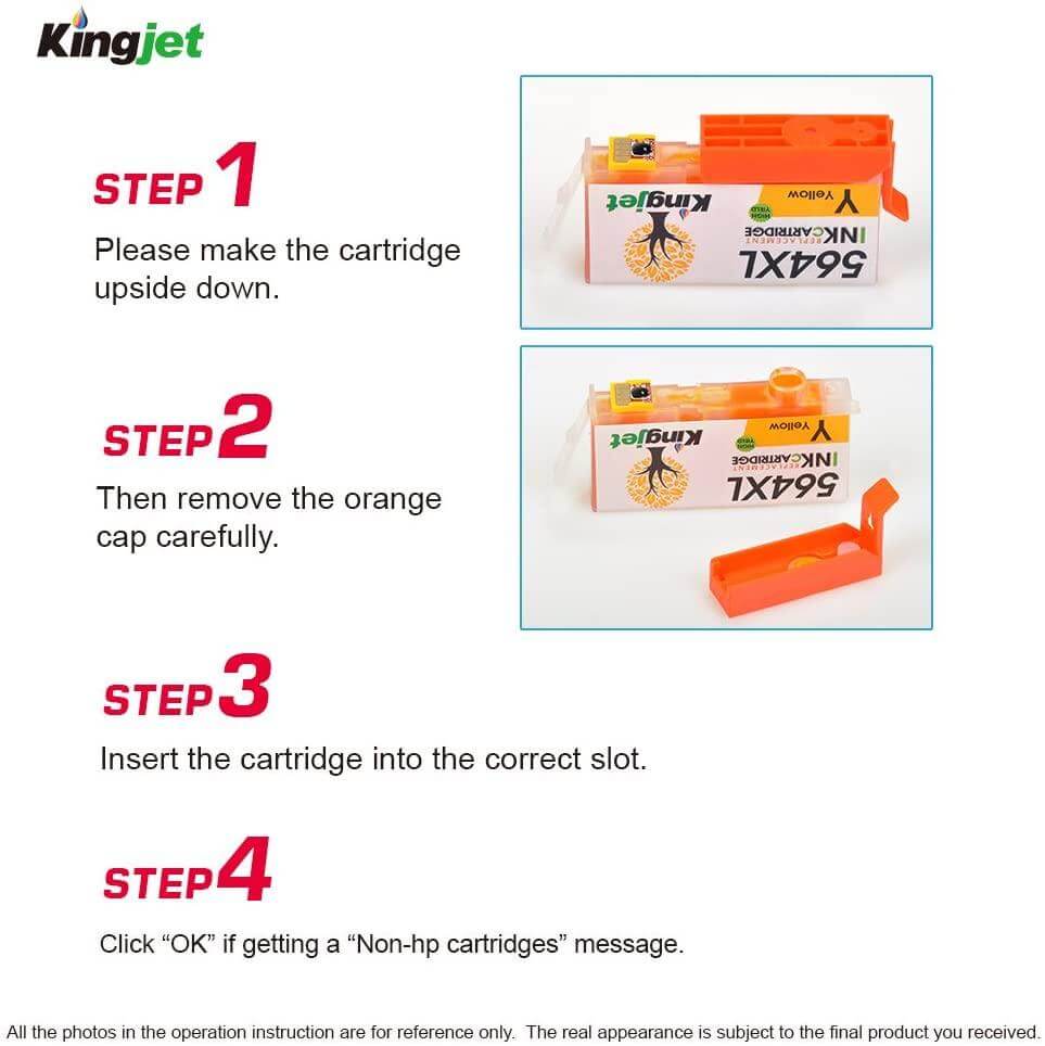 KingJet Compatible HP 564XL Ink Cartridges Value 12 Pack - TonerParts