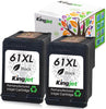 KingJet Compatible HP 61XL CH563WN Ink Cartridge 2 Pack 480 Pages