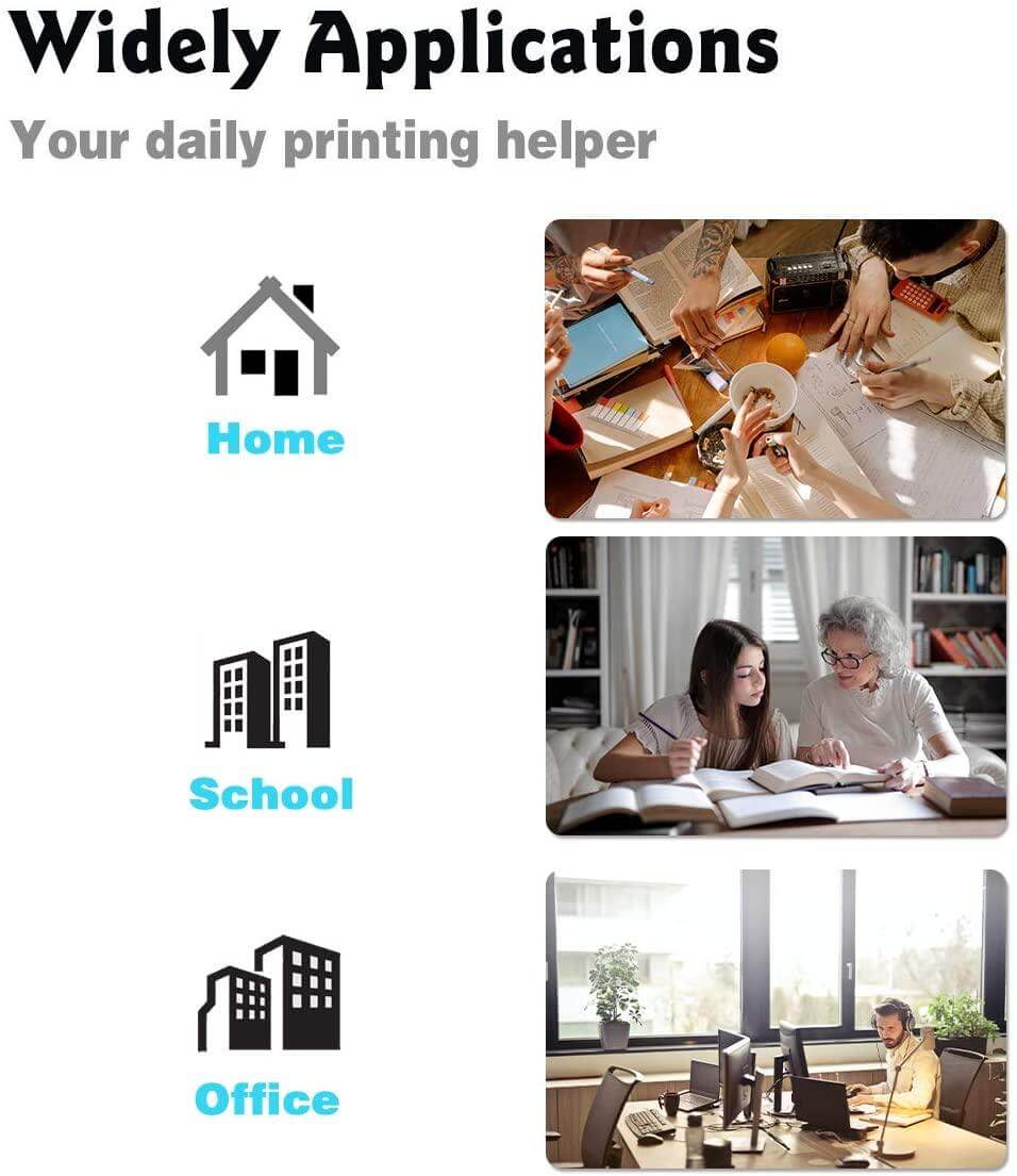 KingJet Compatible HP 952XL Ink Cartridges for BCYM Value 4 Pack - TonerParts