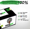 KingJet Compatible HP 972A Ink Cartridges BCYM 4 Pack