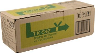 Kyocera Mita TK-542Y, 1T02HLAUS0 OEM Toner Cartridge For FS-C5100N Yellow - 4K - TonerParts