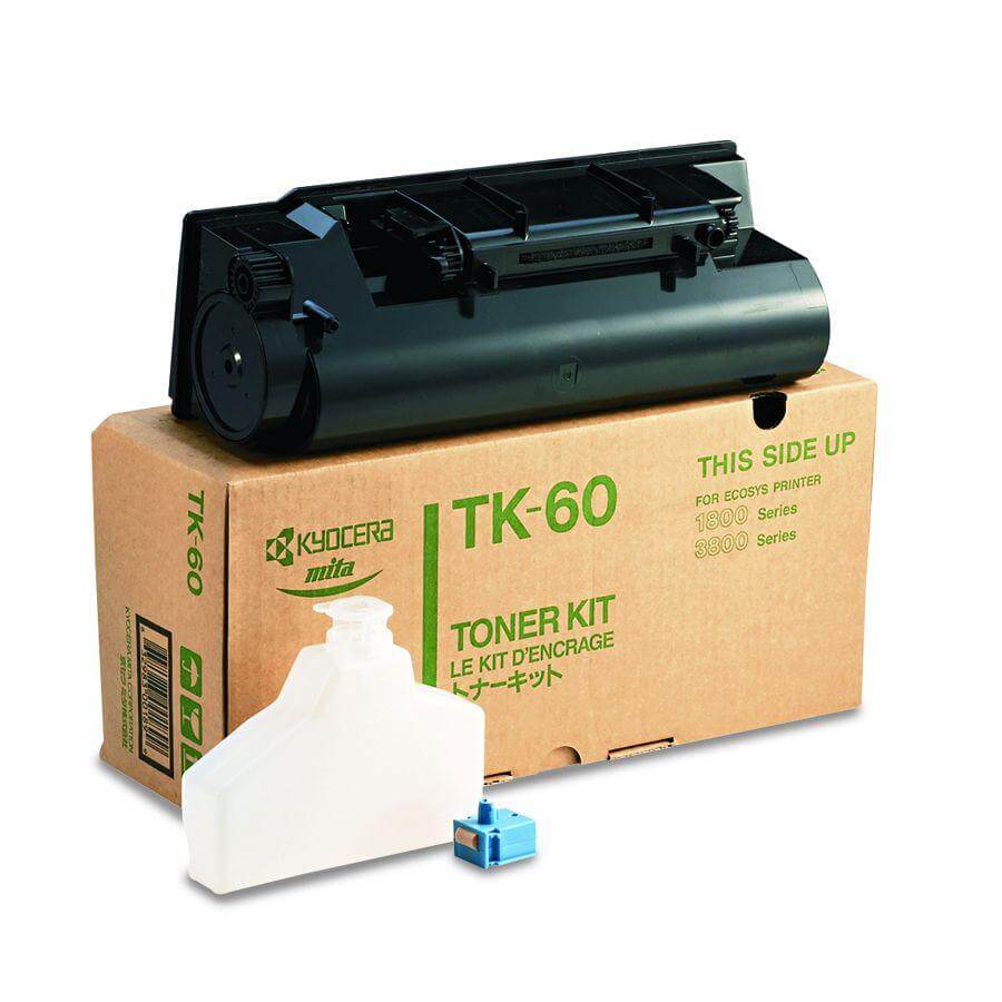 Kyocera Mita TK-60, 1T02BR0US0 OEM Toner Cartridge For FS1800, FS3800 Black - 20K - TonerParts