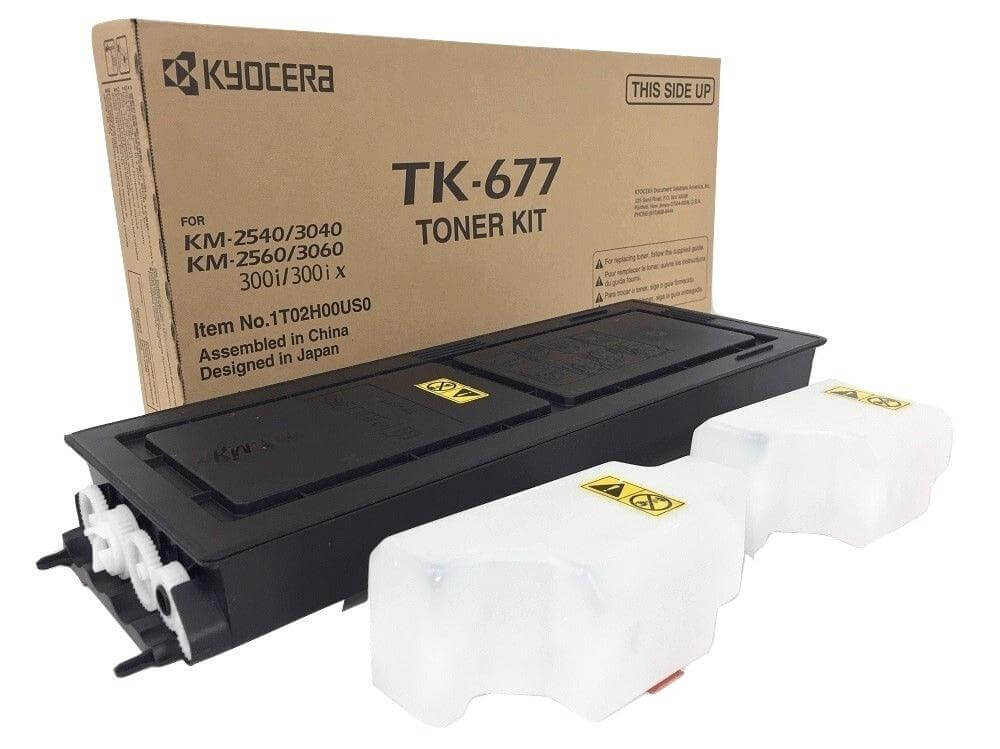 Kyocera Mita TK-677, 1T02H00US0 OEM Toner Cartridge For KM2540 Black - 20K - TonerParts