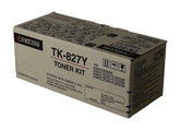 Kyocera Mita TK-827Y, 1T02FZAUS0 OEM Toner Cartridge For KM-C2520 Yellow - 7K