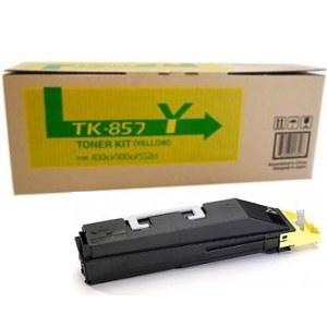 Kyocera Mita TK-857Y, 1T02H7AUS0 OEM Toner Cartridge For TASKalfa 400ci Yellow - 18K - TonerParts