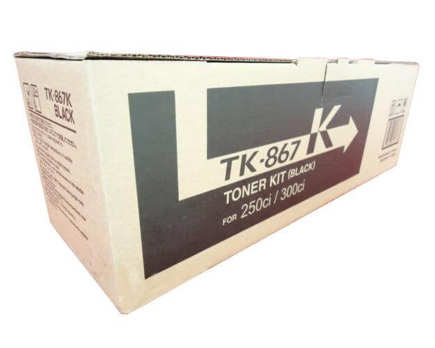 Kyocera Mita TK-867K, 1T02JZ0US0 OEM Toner Cartridge For TASKalfa 250ci Black - 20K - TonerParts