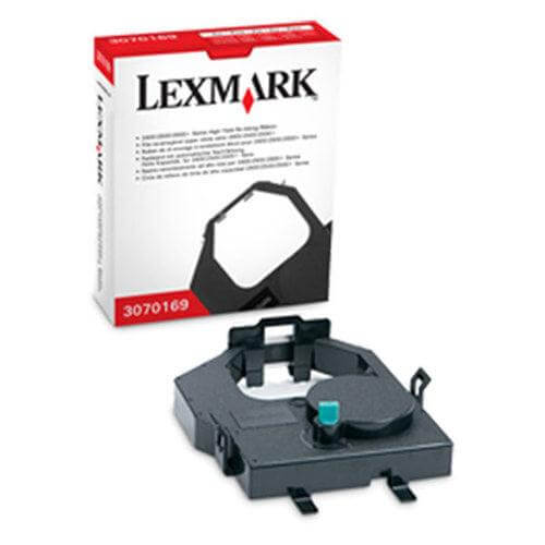 Lexmark High Yield Black Re-inking Printer Ribbon (8m Characters) - TonerParts