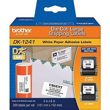 OEM Brother DK-1241 Die Cut Large Shipping Labels DK1241 (4