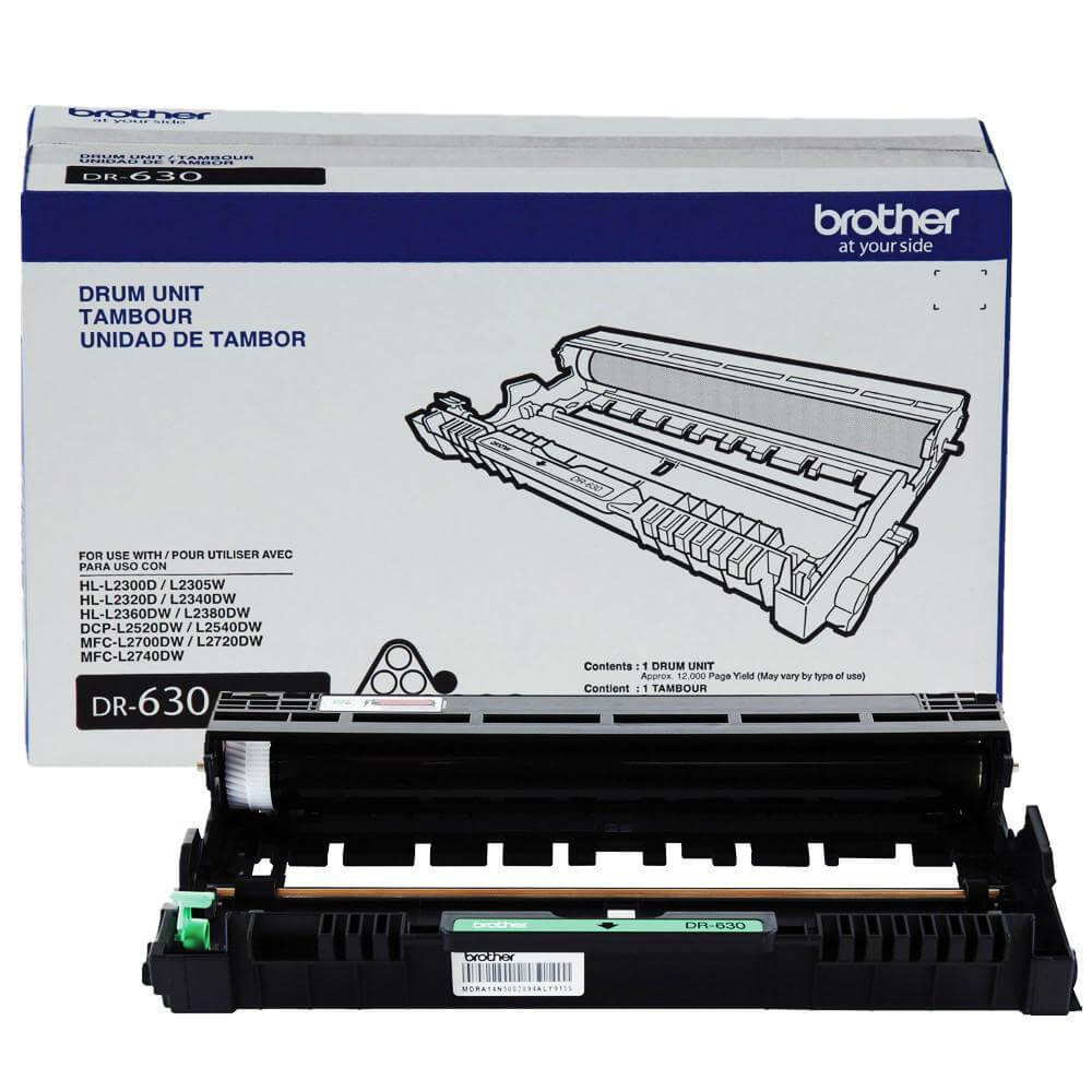 OEM Brother DR-630 DR630 Imaging Drum Unit Black 12K - TonerParts