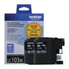 OEM Brother LC103BK Ink Cartridge Black Dual Pack 600 Yield