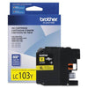 OEM Brother LC103YS Ink Cartridge Yellow 600 High Yield