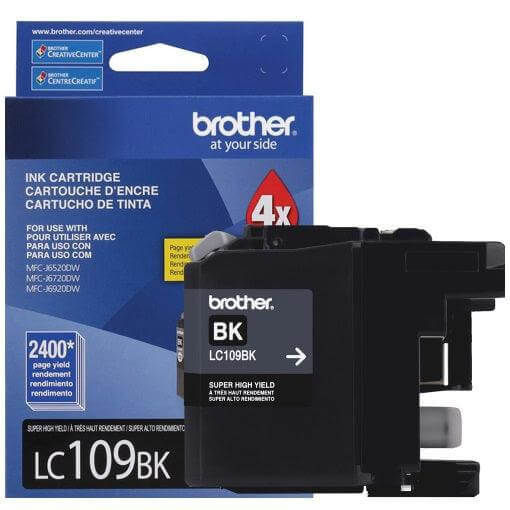 OEM Brother LC109BKS Ink Cartridge Black 2.4K - TonerParts