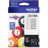 OEM Brother LC201BKS LC201 Ink Cartridge Black 260 Pages