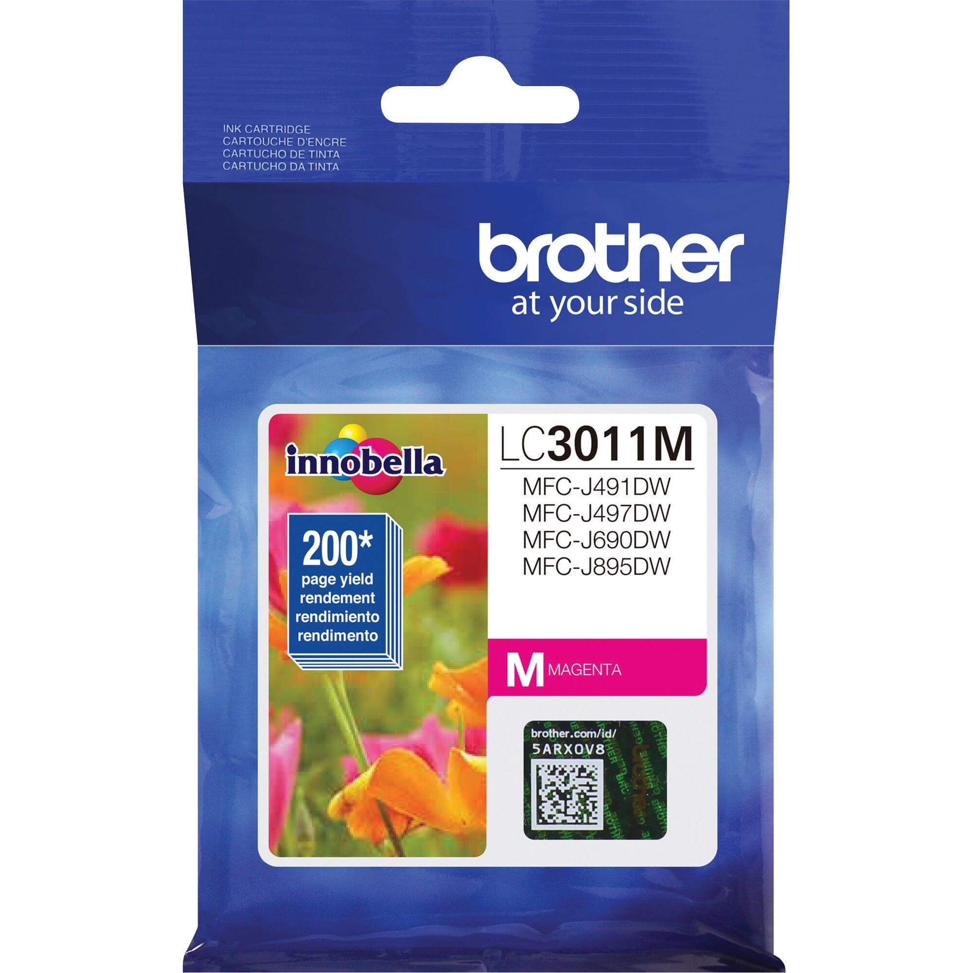 OEM Brother LC3011M Ink Cartridge Magenta 200 Pages - TonerParts