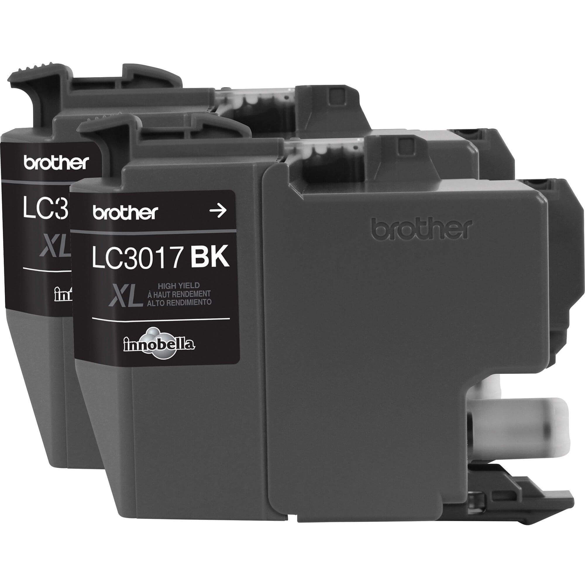 OEM Brother LC30172PK Ink Cartridge Black 550 Pages Black 2 Pack - TonerParts