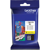 OEM Brother LC3017Y Ink Cartridge 550 Pages Yellow