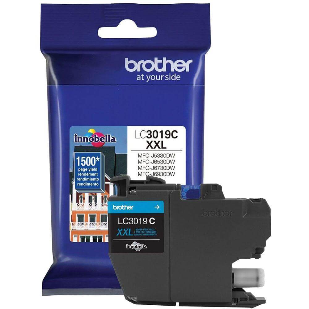 OEM Brother LC3019CS Ink Cartridge Cyan 1.5K - TonerParts