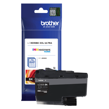 OEM Brother LC3035BK Ultra Ink Cartridge Black 6K - TonerParts