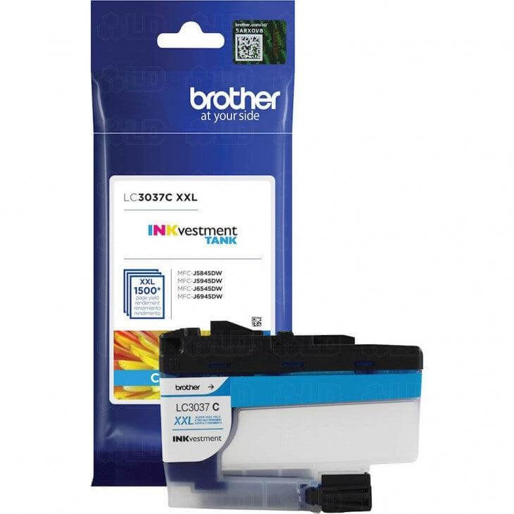 OEM Brother LC3037C Ink Cartridge Cyan 1.5K - TonerParts