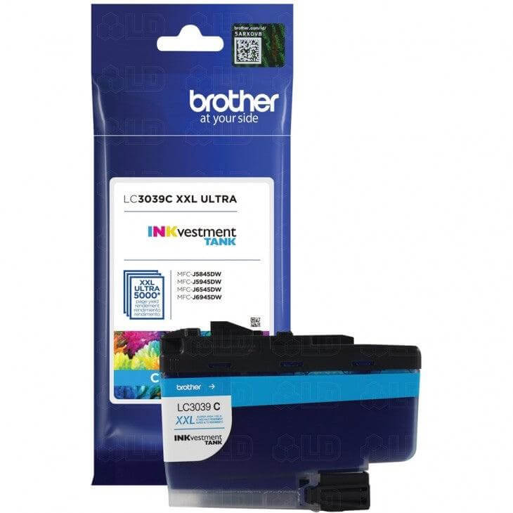OEM Brother LC3039C Ink Cartridge Cyan 5K - TonerParts