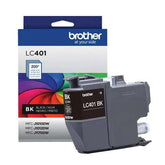 OEM Brother LC401BKS Inkjet Cartridge Black 200 Pages