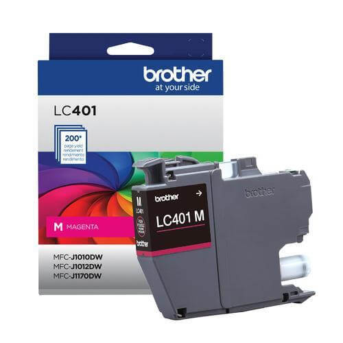 OEM Brother LC401MS Inkjet Cartridge Magenta 200 Pages - TonerParts