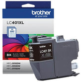 OEM Brother LC401XLBKS Inkjet Cartridge Black 500 Pages