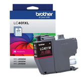 OEM Brother LC401XLMS Inkjet Cartridge Magenta 500 Pages