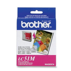 OEM Brother LC51MS Ink Cartridge Magenta 400 Yield