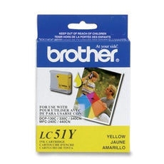 OEM Brother LC51YS Ink Cartridge Yellow 400 Yield