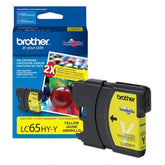 OEM Brother LC65HYYS LC65HYY Ink Cartridge Yellow 750 Pages