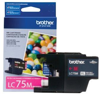 OEM Brother LC75M Ink Cartridge Magenta 600 Pages - TonerParts