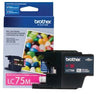 OEM Brother LC75M Ink Cartridge Magenta 600 Pages