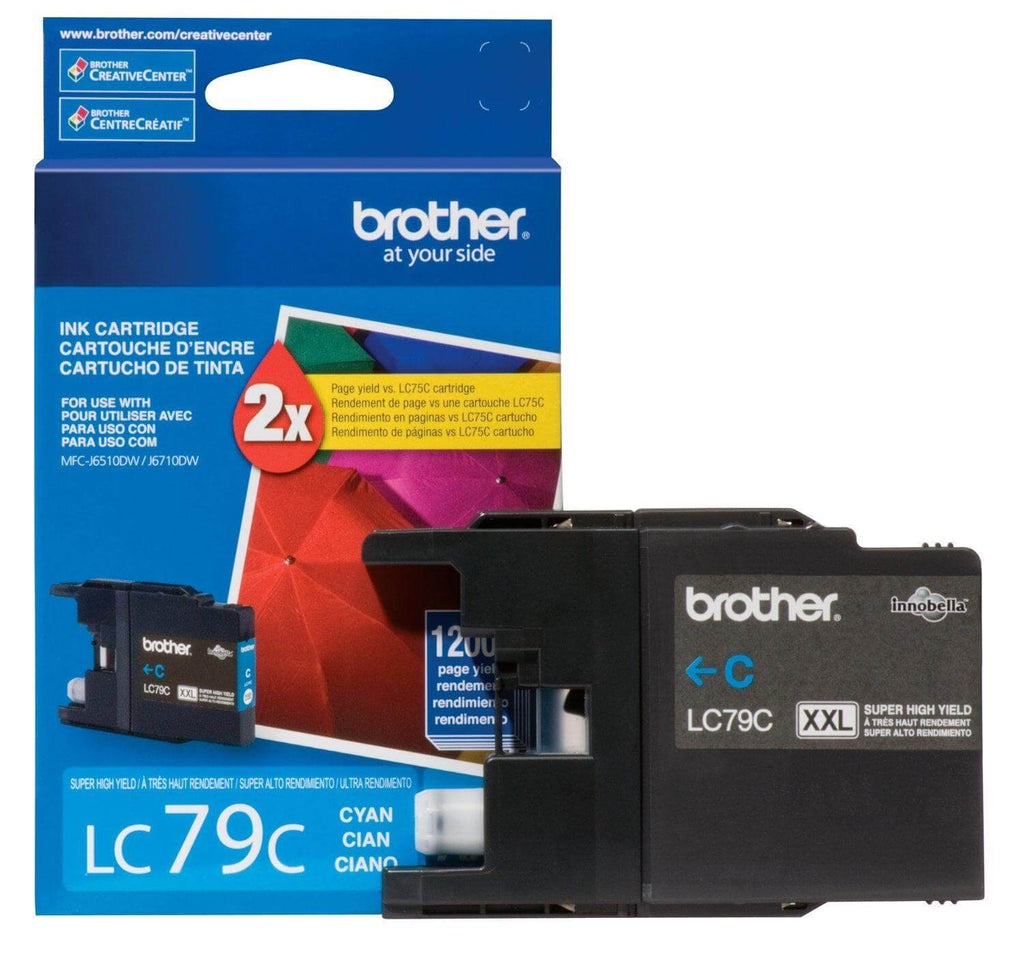 OEM Brother LC79CS Ink Cartridge Cyan 1.2K