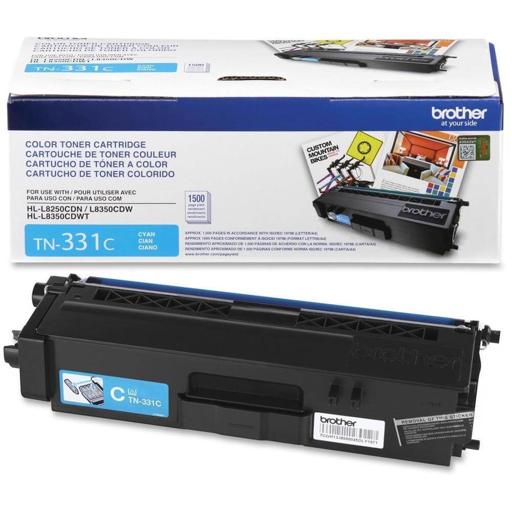 OEM Brother TN-331C TN331C Toner Cartridge Cyan 1.5K - TonerParts