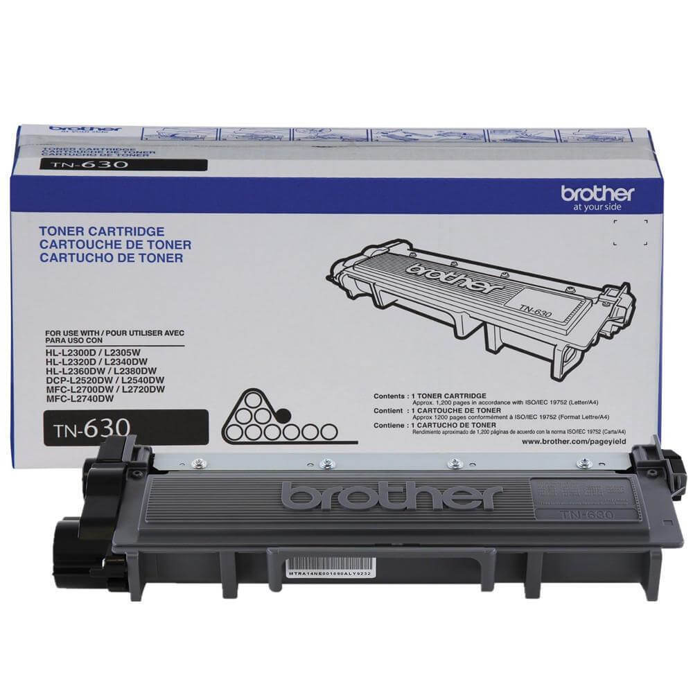 OEM Brother TN-630 TN630 Toner Cartridge Black 1.2K - TonerParts