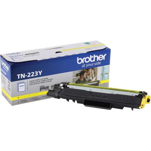 OEM Brother TN223Y TN-223Y Toner Cartridge Yellow 1.3K - TonerParts