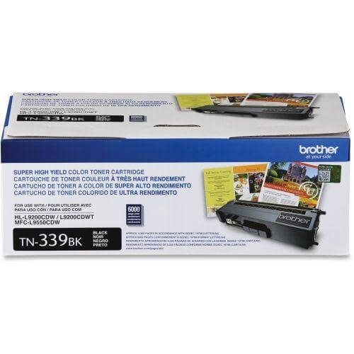 OEM Brother TN339BK TN-339BK Toner Cartridge Black 6K - TonerParts