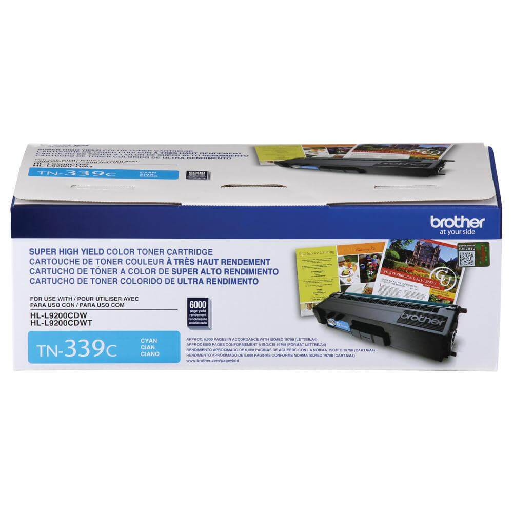 OEM Brother TN339C TN-339C Toner Cartridge Cyan 6K - TonerParts