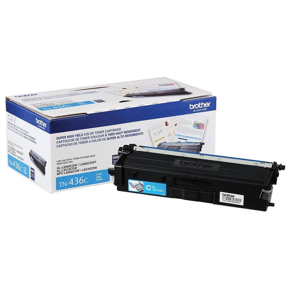 OEM Brother TN436C Toner Cartridge Cyan 6.5K - TonerParts