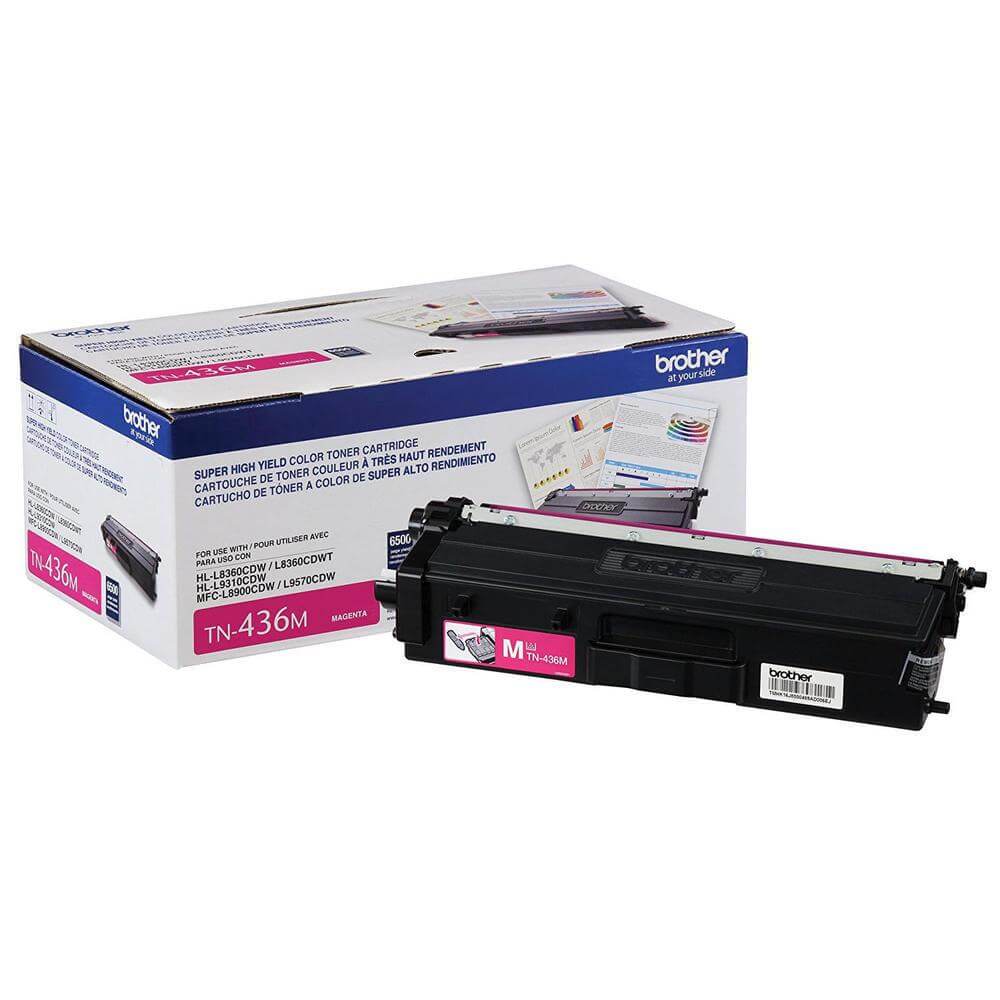 OEM Brother TN436M Toner Cartridge Magenta 6.5K - TonerParts