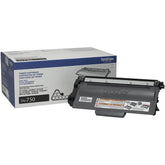 OEM Brother TN750 TN-750 Toner Cartridge Black 8K