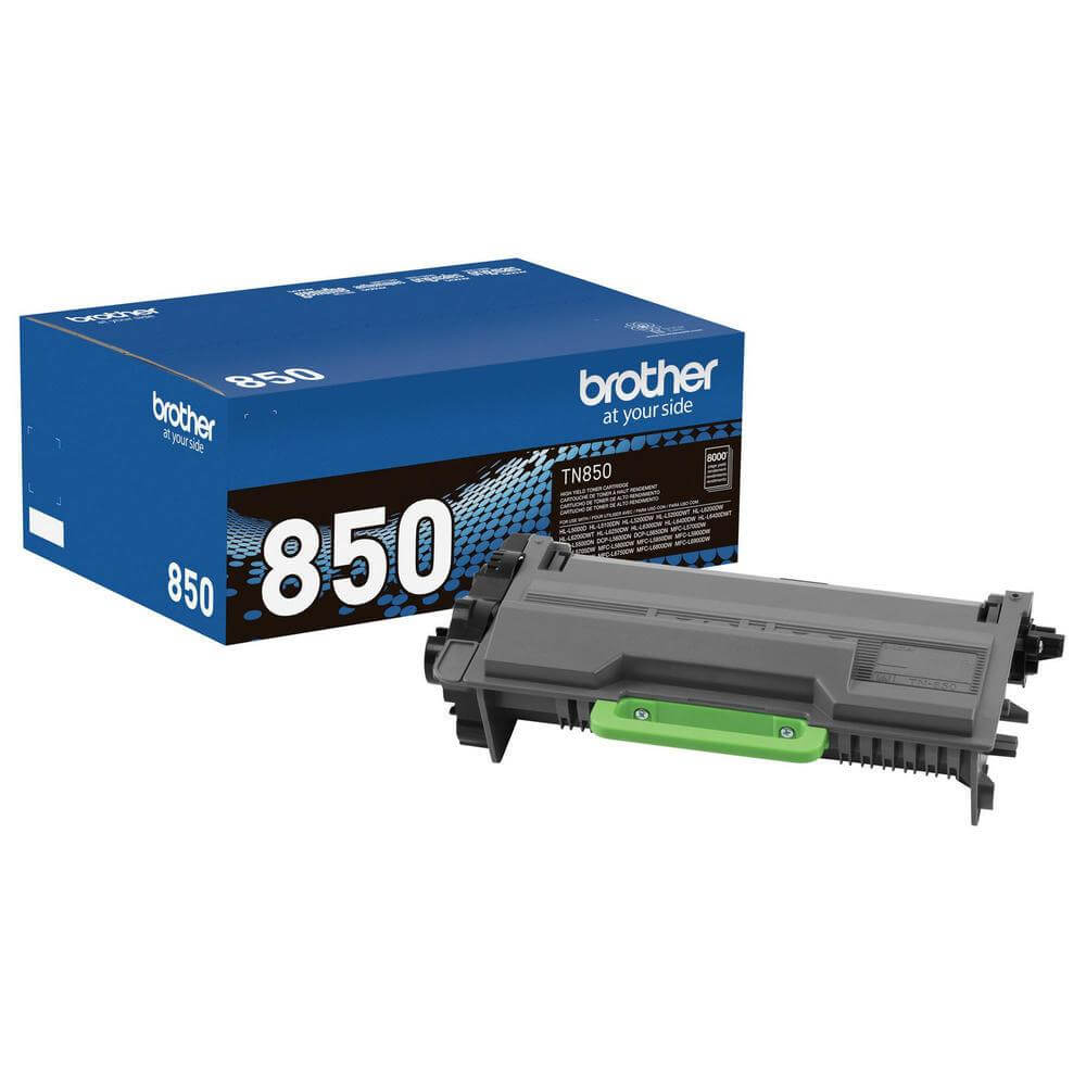 OEM Brother TN850 TN-850 Toner Cartridge Black 8.5K - TonerParts