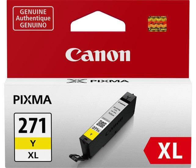 OEM Canon 0339C001, CLI-271XL Ink Cartridge Yellow - TonerParts