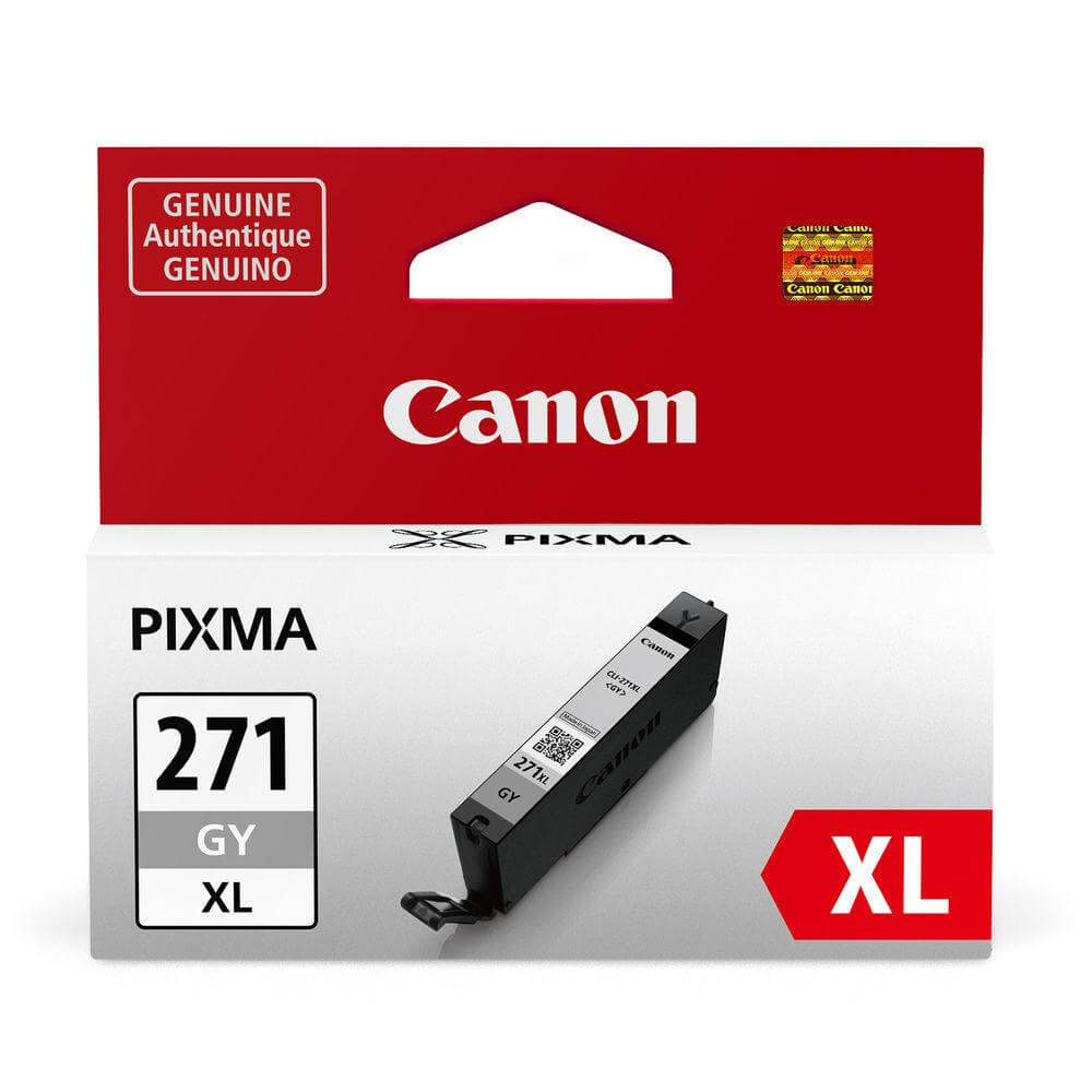 OEM Canon 0340C001, CLI-271XL Ink Cartridge - Gray - TonerParts