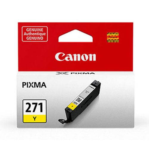 OEM Canon 0393C001, CLI-271 Yellow Ink Cartridge - TonerParts