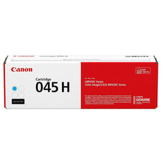 OEM Canon 045H, 1245C001 Toner Cartridge - Cyan - High Yield - 2.2K