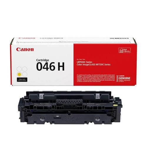 OEM Canon 046H, 1251C001 Toner Cartridge Yellow - High Yield - 5K - TonerParts
