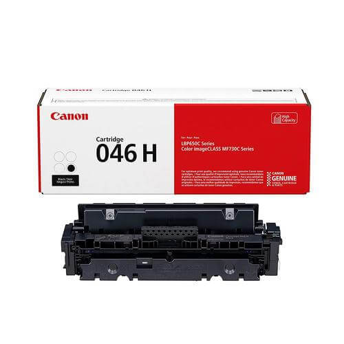 OEM Canon 046H, 1254C001 Toner Cartridge Black - High Yield - 6.3K - TonerParts