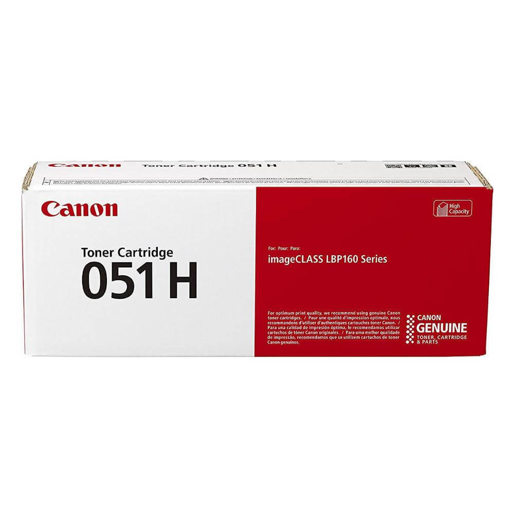 OEM Canon 051H, 2169C001 Toner Cartridge - Black - High Yield - 4K - TonerParts